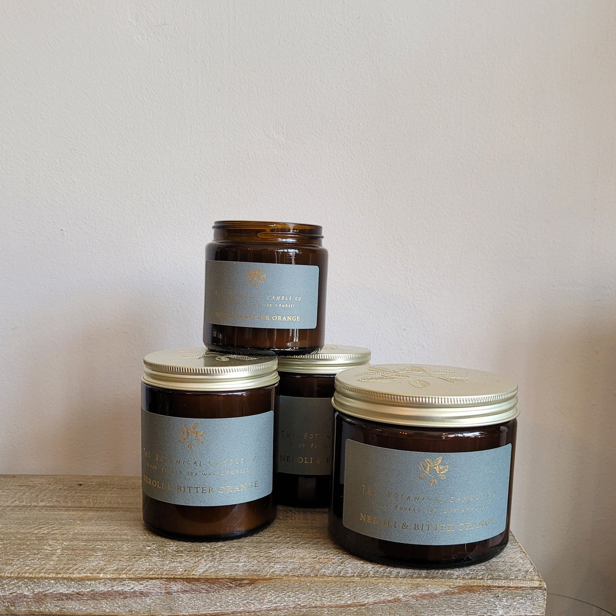 The Botanical Candle Co. Soy Wax Candle- Neroli and Bitter Orange