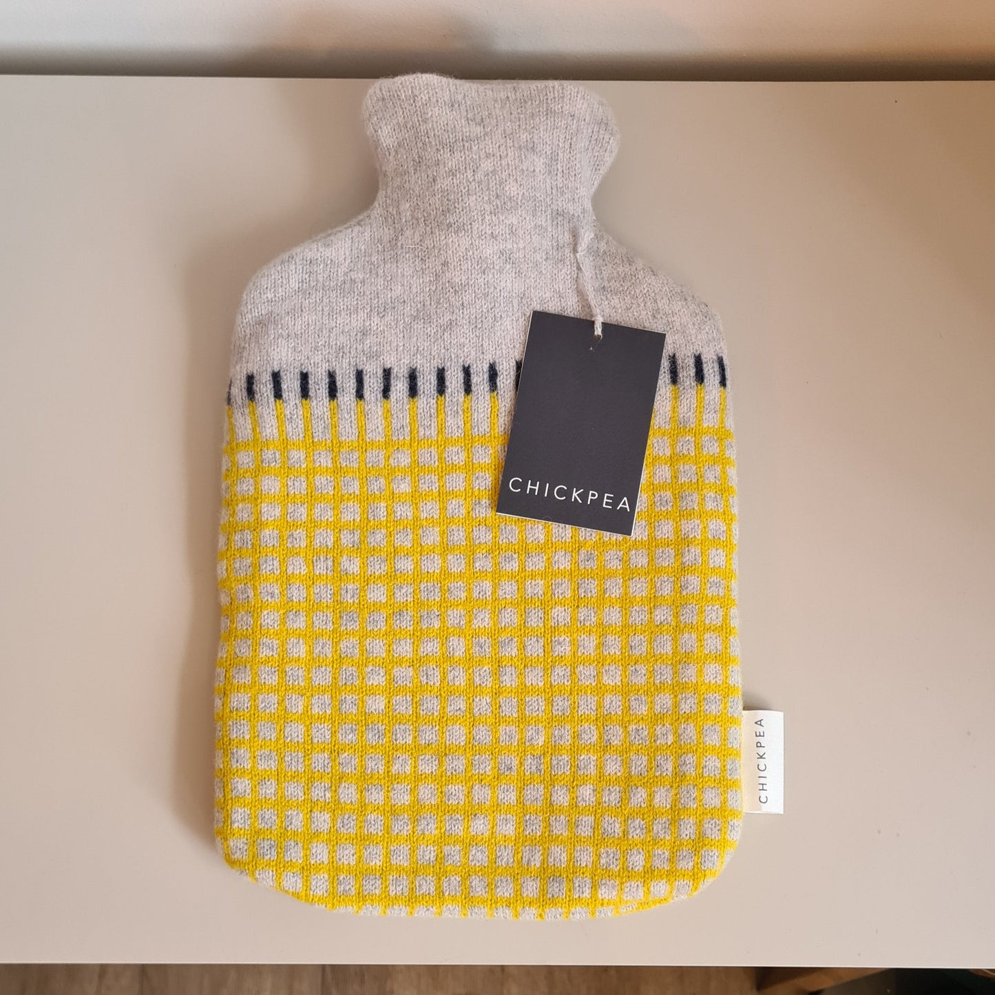 Chickpea Knitted Hot Water Bottles