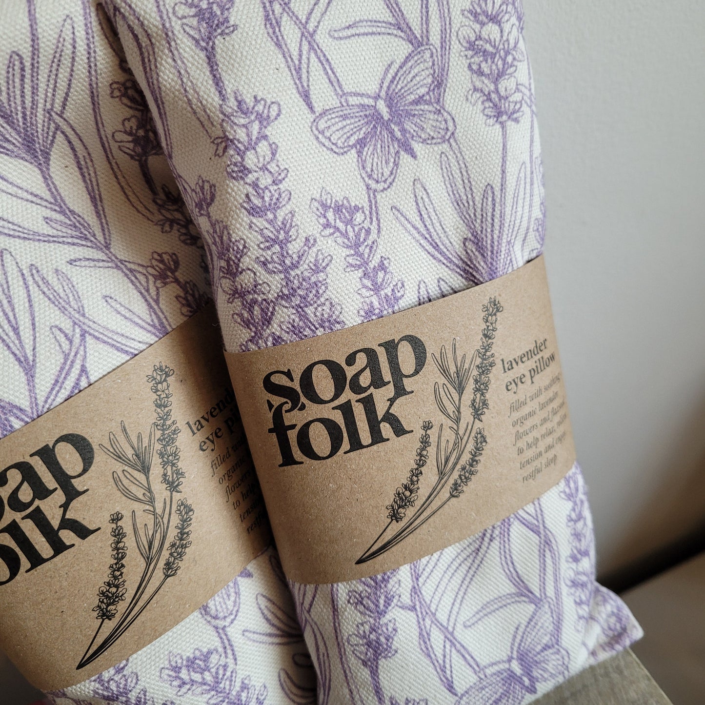 Soap Folk Lavender Eye Pillow